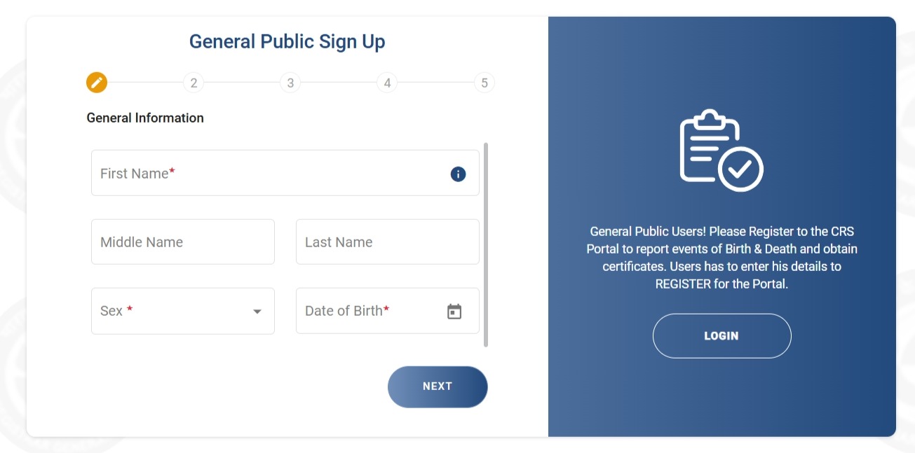 All Age Birth Certificate Online Apply 2025