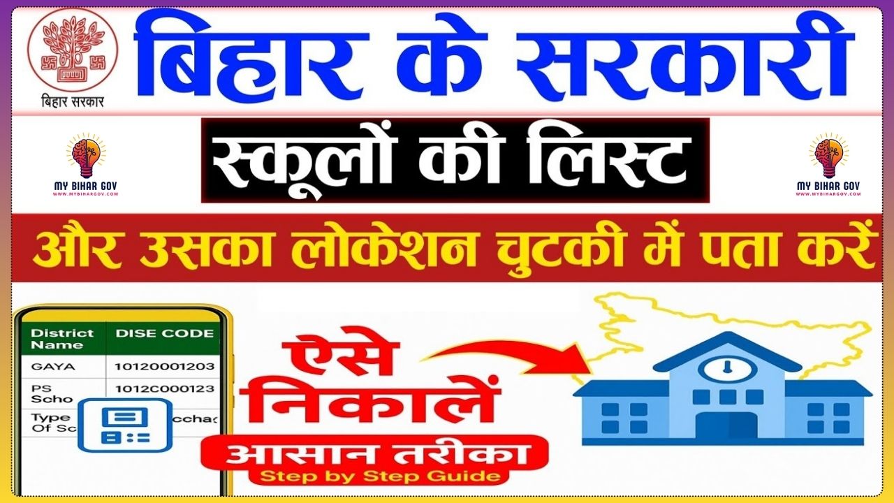 Bihar Sarkari School List Kaise Dekhe