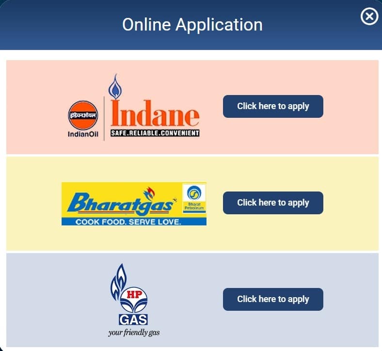 Free LPG Gas PM Ujjwala Cylinder Online Apply